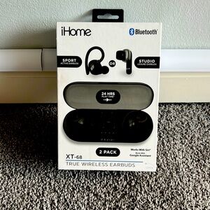 XT-68 - 2 PACK  TRUE WIRELESS EARBUDS